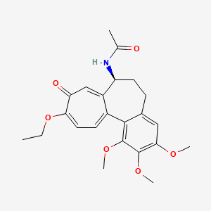molecular formula C23H27NO6 B12785567 Colchiceine ethyl ether CAS No. 75491-24-6