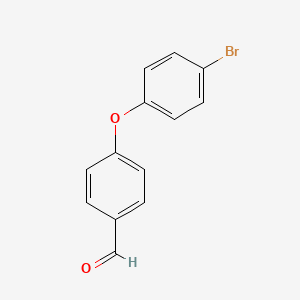 molecular formula C13H9BrO2 B1278569 4-(4-Bromophenoxy)benzaldehyde CAS No. 69240-56-8
