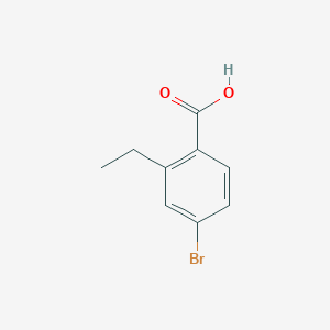 molecular formula C9H9BrO2 B1278589 4-Bromo-2-ethylbenzoic acid CAS No. 644984-78-1