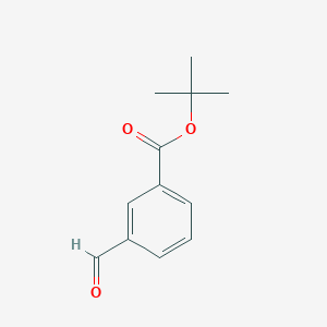 molecular formula C12H14O3 B1278601 Tert-butyl 3-formylbenzoate CAS No. 247186-56-7