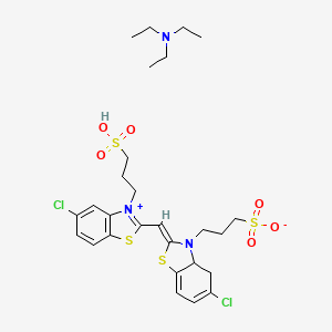 molecular formula C27H37Cl2N3O6S4 B12786073 Einecs 259-631-7 CAS No. 55425-23-5