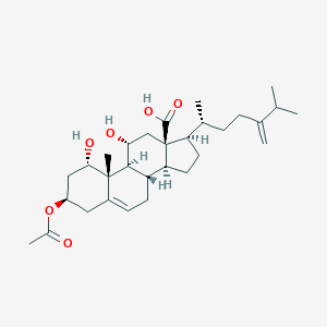 molecular formula C30H46O6 B127861 Sinulabosterol CAS No. 153698-90-9