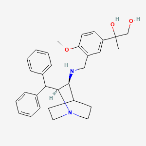 molecular formula C31H38N2O3 B12786350 CP-611,781 CAS No. 368454-88-0