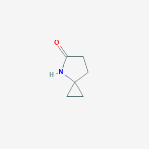 molecular formula C6H9NO B1278645 4-Azaspiro[2.4]heptan-5-one CAS No. 308266-51-5
