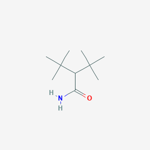 molecular formula C10H21NO B12786497 2-Tert-butyl-3,3-dimethylbutanamide CAS No. 7499-68-5