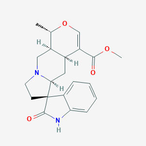 molecular formula C21H24N2O4 B127867 Isopteropodine CAS No. 5171-37-9