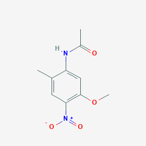 molecular formula C15H21BrFN3O2 B1278684 N-(5-Methoxy-2-methyl-4-nitrophenyl)acetamide CAS No. 361162-90-5