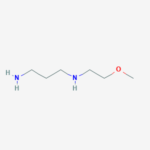 molecular formula C6H16N2O B1278699 (3-Aminopropyl)(2-methoxyethyl)amine CAS No. 187150-19-2