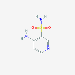 molecular formula C5H7N3O2S B1278703 4-Amino-3-pyridinesulfonamide CAS No. 75903-62-7