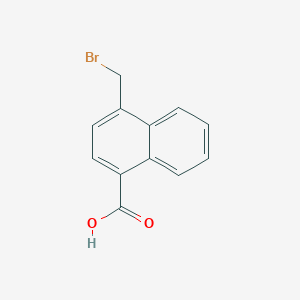molecular formula C12H9BrO2 B1278711 4-(bromomethyl)naphthalene-1-carboxylic Acid CAS No. 30236-02-3