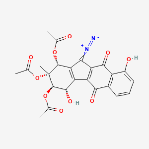 molecular formula C24H20N2O10 B12787371 Kinamycin A CAS No. 35303-12-9
