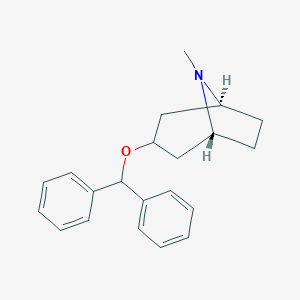 molecular formula C21H25NO B127874 Benztropine CAS No. 802597-90-6