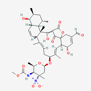 molecular formula C41H54N2O13 B12787401 Antibiotic F1 