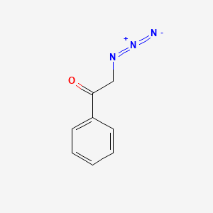 molecular formula C8H7N3O B1278753 2-Azido-1-phenylethanone CAS No. 1816-88-2