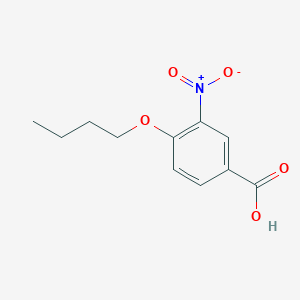 molecular formula C11H13NO5 B1278760 4-丁氧基-3-硝基苯甲酸 CAS No. 4906-28-9