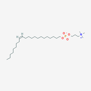 molecular formula C28H58NO4P B12787603 Erufosine CAS No. 202867-33-2