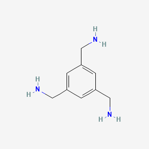molecular formula C9H15N3 B1278761 1,3,5-Tris-(aminomethyl)-benzene CAS No. 77372-56-6