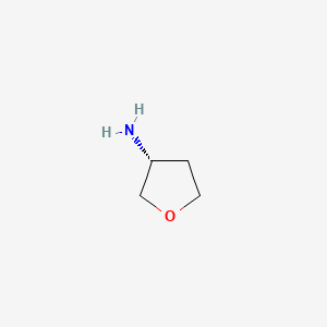 molecular formula C4H9NO B1278766 (R)-3-氨基四氢呋喃 CAS No. 111769-26-7