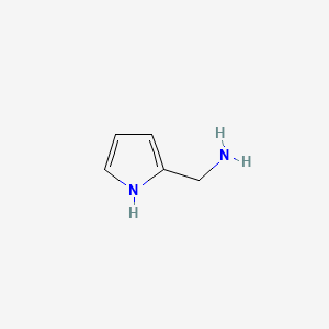 molecular formula C5H8N2 B1278767 (1H-Pyrrol-2-YL)methanamine CAS No. 64608-72-6