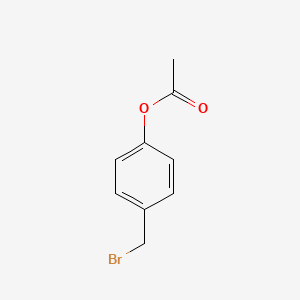 molecular formula C9H9BrO2 B1278776 4-(溴甲基)苯乙酸酯 CAS No. 52727-95-4