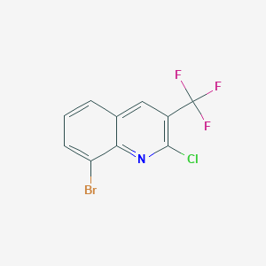 8-Bromo-2-chloro-3-(trifluoromethyl)quinoline