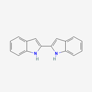 molecular formula C16H12N2 B1278822 2,2'-Biindolyl CAS No. 40899-99-8