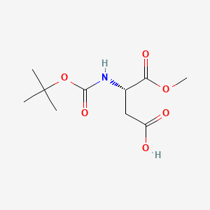 molecular formula C10H17NO6 B1278825 Boc-asp-ome CAS No. 98045-03-5