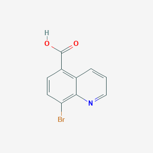 molecular formula C10H6BrNO2 B1278826 8-bromoquinoline-5-carboxylic Acid CAS No. 204782-96-7