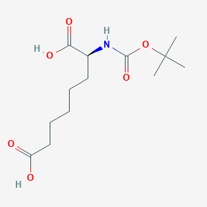 molecular formula C13H23NO6 B1278828 Boc-asu-OH CAS No. 66713-87-9