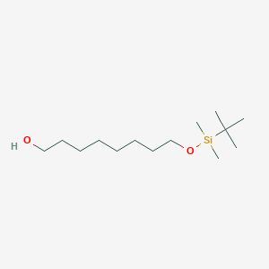 molecular formula C14H32O2Si B1278842 1-Octanol, 8-[[(1,1-dimethylethyl)dimethylsilyl]oxy]- CAS No. 91898-32-7