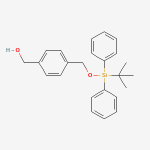 Benzenemethanol, 4-[[[(1,1-dimethylethyl)diphenylsilyl]oxy]methyl]-