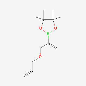 3-(Allyloxy)prop-1-EN-2-ylboronic acid pinacol ester