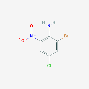 molecular formula C6H4BrClN2O2 B1278879 2-Bromo-4-chloro-6-nitroaniline CAS No. 827-25-8