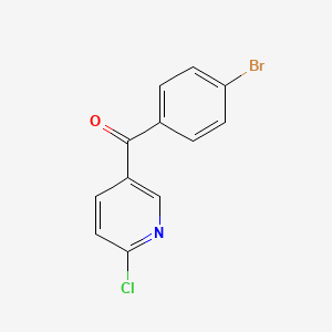 5-(4-Bromobenzoyl)-2-chloropyridine