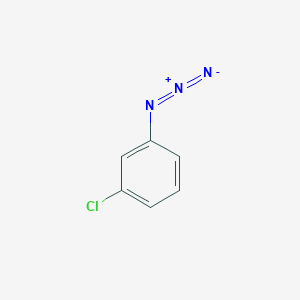 molecular formula C6H4ClN3 B1278895 1-Azido-3-chlorobenzene CAS No. 3296-06-8