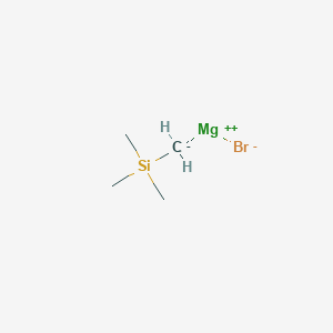 molecular formula C4H11BrMgSi B1278897 Magnesium, bromo[(trimethylsilyl)methyl]- CAS No. 18243-38-4
