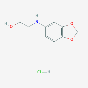 2-(Benzo[d][1,3]dioxol-5-ylamino)ethanol hydrochloride