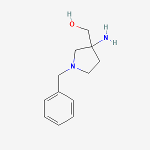 (3-Amino-1-benzylpyrrolidin-3-yl)methanol