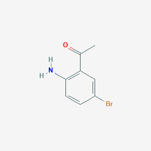 molecular formula C8H8BrNO B1278902 1-(2-Amino-5-bromophenyl)ethanone CAS No. 29124-56-9