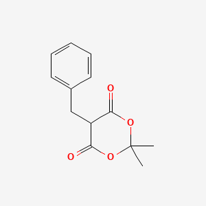 molecular formula C13H14O4 B1278905 5-Benzyl-2,2-dimethyl-1,3-dioxane-4,6-dione 