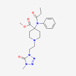molecular formula C20H28N6O4 B12789066 6U5Kwa8tpl CAS No. 69049-37-2