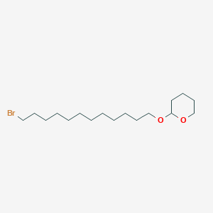 molecular formula C17H33BrO2 B1278910 2H-Pyran, 2-[(12-bromododecyl)oxy]tetrahydro- CAS No. 88517-92-4