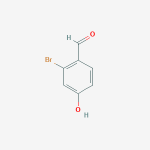 molecular formula C7H5BrO2 B1278919 2-Bromo-4-hydroxybenzaldehyde CAS No. 22532-60-1