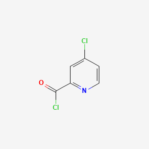 molecular formula C6H3Cl2NO B1278935 4-chloropyridine-2-carbonyl Chloride CAS No. 53750-66-6