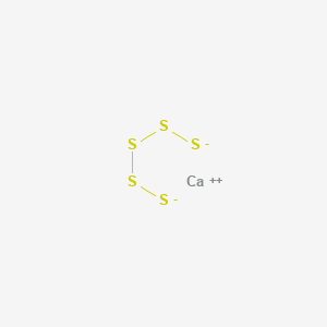 molecular formula CaS5 B12789479 Calcium polysulfide CAS No. 1332-68-9