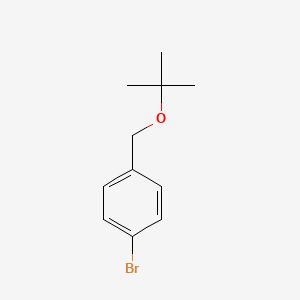 molecular formula C11H15BrO B1278948 1-Bromo-4-(tert-butoxymethyl)benzene CAS No. 22807-80-3
