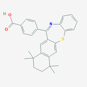 molecular formula C28H27NO2S B127895 HX630 CAS No. 188844-52-2