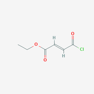 molecular formula C6H7ClO3 B1278958 (E)-Ethyl 4-chloro-4-oxobut-2-enoate CAS No. 26367-48-6