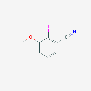 molecular formula C8H6INO B1278971 2-Iodo-3-methoxybenzonitrile CAS No. 490039-70-8