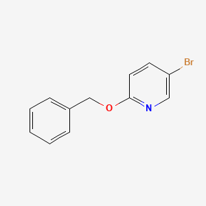 molecular formula C12H10BrNO B1278972 2-Benzyloxy-5-bromopyridine CAS No. 83664-33-9